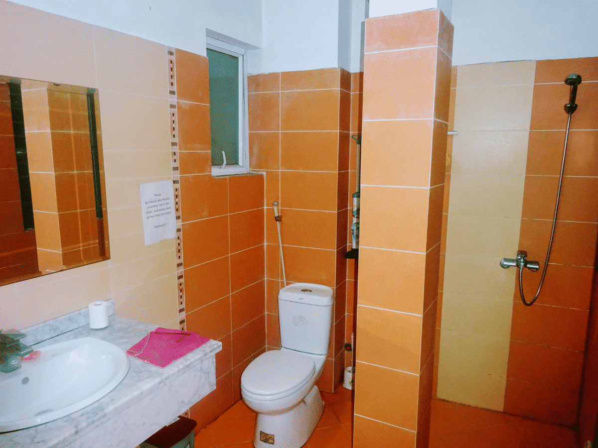 Typical bathroom